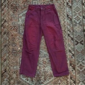 Free People Low Rise Utility Trouser